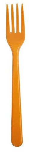 Fourchette Fiesta Mandarine En Ps 17.8 Cm - Carton De 600 Unités - GelatoPro.fr