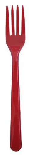 Fourchette Fiesta Rouge En Ps 17.8 Cm - Carton De 600 Unités - GelatoPro.fr