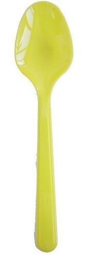 Cuillère Fiesta Vert Anis En Ps 17.8 Cm - Carton De 600 Unités - GelatoPro.fr
