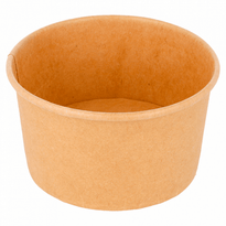 Pot À Glace En Carton Neutre 180 Ml - Carton De 2000 Unités - GelatoPro.fr