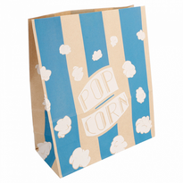 Sac À Pop-Corn Stripes Super  3.8 L - Carton De 500 Unités - GelatoPro.fr