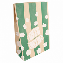 Sac À Pop-Corn Stripes Maxi  5 L - Carton De 500 Unités - GelatoPro.fr