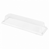 Couvercle En Pet 18.5X6X3.7 Cm Pour Barquette Kraft 224.89 - Carton De 1000 Unités - GelatoPro.fr