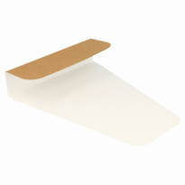 Carton Attrape Pizza En Carton Neutre Kraft 12 X 22.3 Cm - Carton De 1600 Unités - GelatoPro.fr