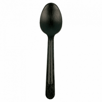 Cuillère Noir En Bois 16.5 Cm - Pack De 100 Unités - GelatoPro.fr