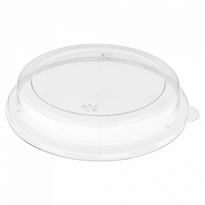 Couvercle Haut En Pet Pour Bol En Cellulose Naturelle 950 Ml - Carton De 200 Unités - GelatoPro.fr