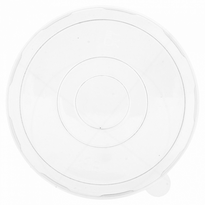 Couvercle Bas En Pet Pour Bol En Cellulose Naturelle 350 Ml - Carton De 900 Unités - GelatoPro.fr