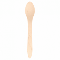 Cuillère En Bois 18.7 Cm - Pack De 100 Unités - GelatoPro.fr