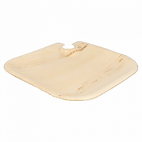Plateau Avec Porte Coupes En Feuille De Palmier 21X21X1.5 Cm - Carton De 200 Unités - GelatoPro.fr