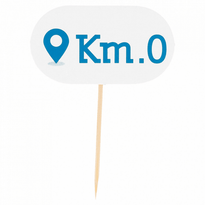 Pique Produit Local En Bois 8 Cm  - Pack De 100 Unités - GelatoPro.fr