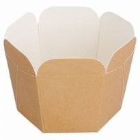 Pot En Carton Pour Riz/ Pâtes / Salades / Plats Cuisinés Marron 100 Ml - Carton De 5000 Unités - GelatoPro.fr