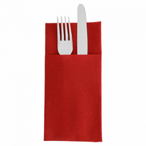 Serviette Soft Kangourou 40X40Cm Bordeaux - Carton De 700 Unités - GelatoPro.fr