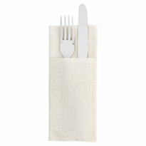Serviette Soft Kangourou 33X40Cm Texture Fil Ivoire - Carton De 700 Unités - GelatoPro.fr