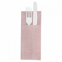 Serviette Soft Kangourou 33X40Cm Texture Fil Bordeaux - Carton De 700 Unités - GelatoPro.fr
