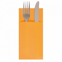 Serviette Soft Kangourou 33X40Cm Mandarine - Carton De 700 Unités - GelatoPro.fr