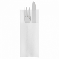 Serviette Soft Kangourou 33X40Cm Blanche - Carton De 700 Unités - GelatoPro.fr
