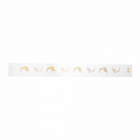 Bande Sanitaire Wc Biodégradable - 62 X 6.5 Cm - Pack De 1000 Unités - GelatoPro.fr