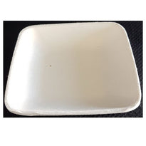 Verrine Carrée En Cellulose Naturelle Fibre De Canne À Sucre  -Blanc - 6.6X6.6 Cm- Carton De 600 Unités - GelatoPro.fr