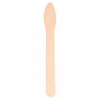 Cuillère À Café En Bois 12.5 Cm - Carton De 10000 Unités - GelatoPro.fr