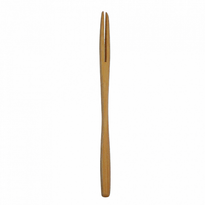 Fourchette Plate En Bambou 16.5 Cm - Pack De 50 Unités - GelatoPro.fr