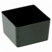 Mise En Bouche Petit Cube Noire - 35 Ml - 4.2 X 4.2 Cm - Carton De 576 Unités - GelatoPro.fr