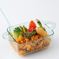 Mini Plat Avec Anses Vert D'Eau - 80 Ml - 9.6X5 Cm - Carton De 576 Unités - GelatoPro.fr