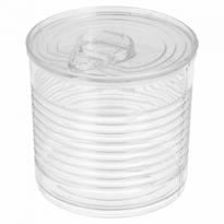 Verrine Boîte De Conserve Big - 220Ml - 7.4X7(H)Cm - Carton De 100 Unités - GelatoPro.fr