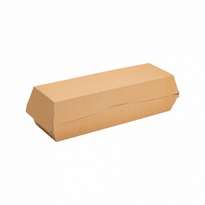 Coque Pour Hot-Dog En Carton Recyclé 23.5X9X6 Cm  - Carton De 600 Unités - GelatoPro.fr