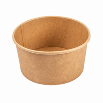Boîte À Salade En Carton Kraft 1000 Ml - Carton De 300 Unités - GelatoPro.fr