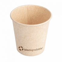 Gobelet En Papier De Canne À Sucre Biodégradable 12 Cl Pour Boissons Chaudes Et Froides - GelatoPro.fr