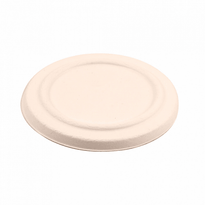 Couvercle Pour Pot À Sauce 360 Ml En Cellulose Naturelle Fibre De Canne À Sucre  - Naturel - Carton De 500 Unités - GelatoPro.fr