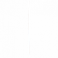 Pique En Bambou Allongée Argenté 23 Cm - Pack De 100 Unités - GelatoPro.fr