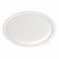 Couvercle Bas En Bagasse Pour Bol En Cellulose Naturelle 950 Ml - Carton De 600 Unités - GelatoPro.fr