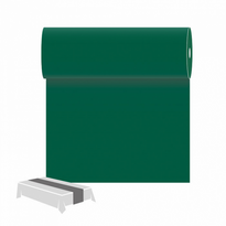 Chemin De Table Soft En Rouleau Prédécoupé De 0.3 X 12 M Vert Jaguar - Carton 6 Rouleaux - GelatoPro.fr