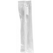 Brosse À Dent Transparente En Sachet Individuel 18.5 Cm  - Pack De 100 Unités - GelatoPro.fr