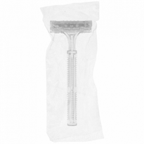 Rasoir Transparent 10 Cm En Sachet Individuel En Pehd - Pack De 100 Unités - GelatoPro.fr