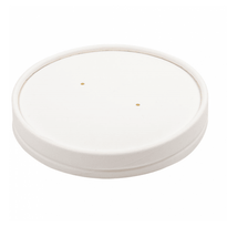 Couvercle Pour Pots À Soupe En Carton Double Paroi Ondulée 500 Ml - Carton De 500 Unités - GelatoPro.fr
