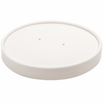 Couvercle Pour Pots À Soupe En Carton Double Paroi Ondulée 780 Ml - Carton De 250 Unités - GelatoPro.fr