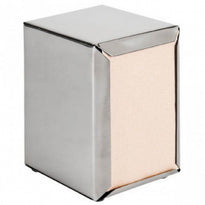 Distributeur Argenté Brillant Pour Mini Serviettes - GelatoPro.fr