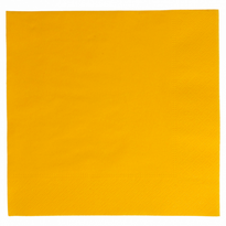 Serviette 2 Plis 39X39Cm Jaune Soleil - Carton De 1600 Unités - GelatoPro.fr