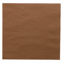 Serviette 2 Plis 39X39Cm Chocolat - Carton De 1600 Unités - GelatoPro.fr