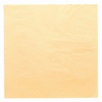 Serviette 2 Plis 39X39Cm Ivoire Pastel - Carton De 1600 Unités - GelatoPro.fr