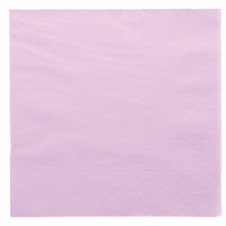 Serviette 2 Plis 39X39Cm Lavande Pastel - Carton De 1600 Unités - GelatoPro.fr