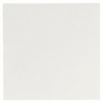 Serviette Double Point® 20X20Cm Cocktail Blanche - Carton De 2400 Unités - GelatoPro.fr