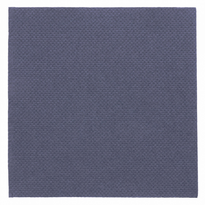 Serviette Double Point® 20X20Cm Cocktail Bleu Marine - Carton De 2400 Unités - GelatoPro.fr