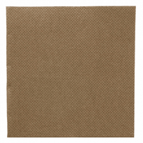 Serviette Double Point® 20X20Cm Cocktail Chocolat - Carton De 2400 Unités - GelatoPro.fr
