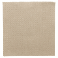 Serviette Double Point® 33X33Cm Taupe Pastel - Carton De 1200 Unités - GelatoPro.fr