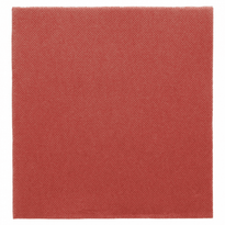 Serviette Double Point® 33X33Cm Bordeaux - Carton De 1200 Unités - GelatoPro.fr