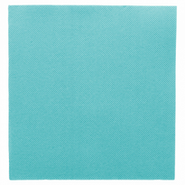 Serviette Double Point® 33X33Cm Turquoise - Carton De 1200 Unités - GelatoPro.fr