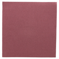 Serviette Double Point® 39X39Cm Prune - Carton De 1200 Unités - GelatoPro.fr